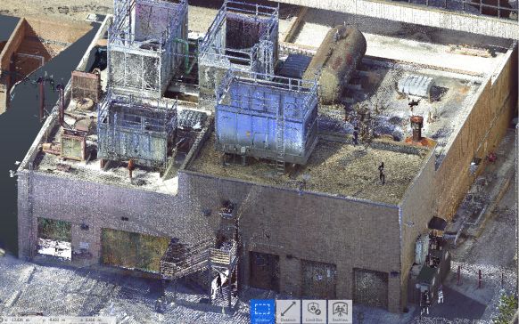 power plant 3D scan