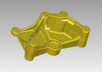 autosurface nurbs automotive bracket