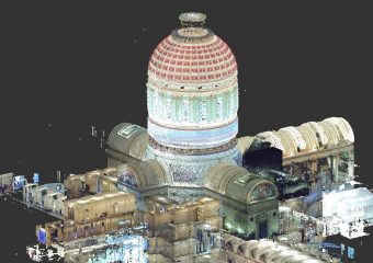 point cloud in color