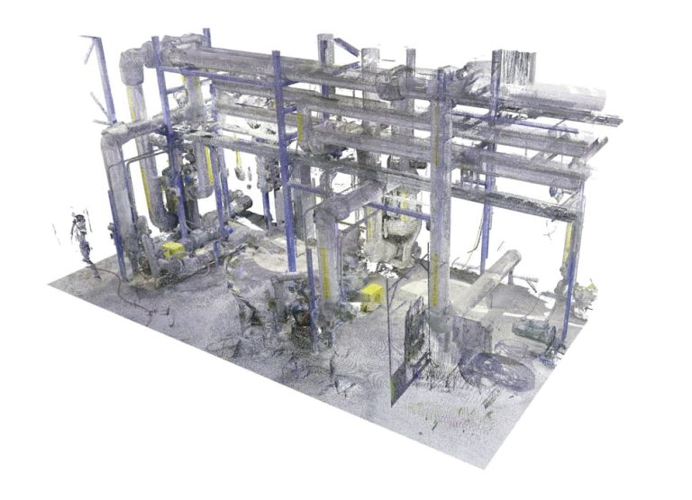 Point Cloud of Piping Granule System