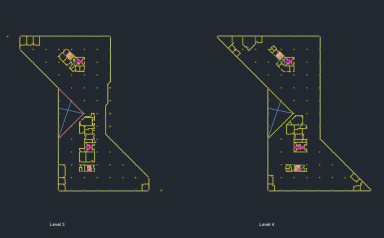 3D laser scan of office building