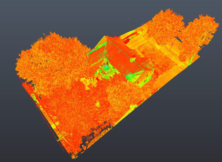 3D laser scan of studio home