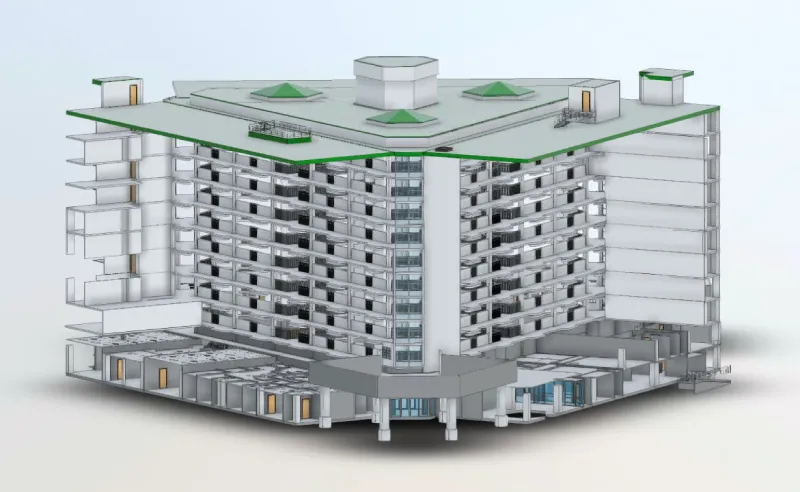 Scan to BIM - Facility Management 3D Laser Scanning